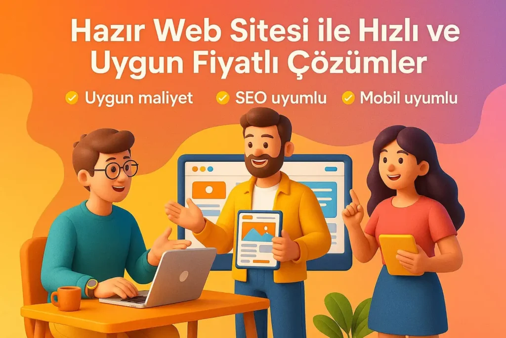 Hazır Web Sitesinin Avantajları Nelerdir?
