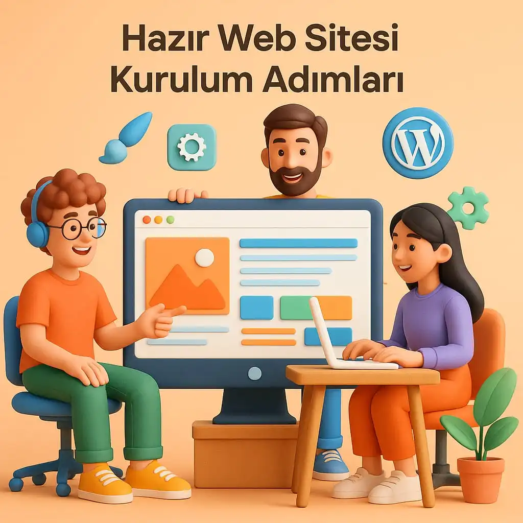 Hazır Web Sitesi Kurulum Adımları – 2025 Güncel Check List